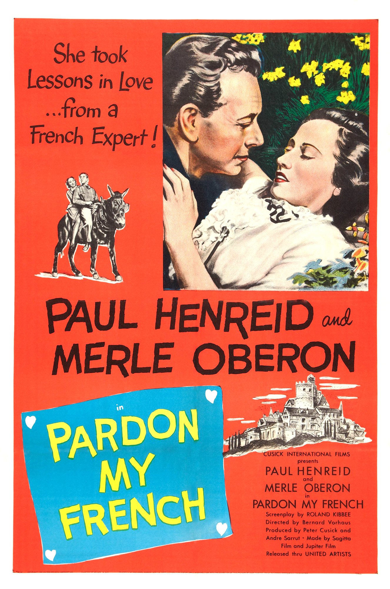 L'affiche du film Pardon My French