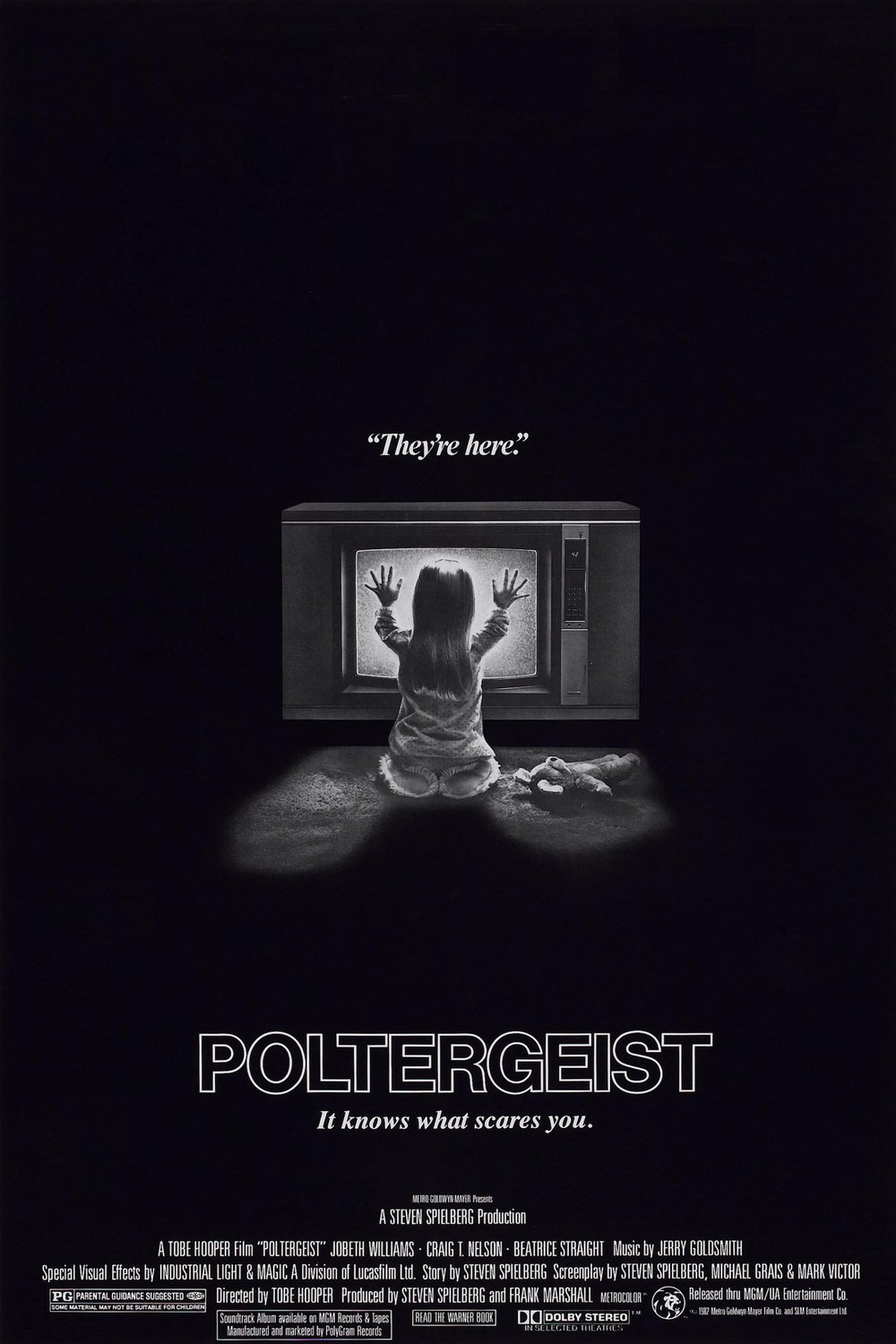 L'affiche du film Poltergeist