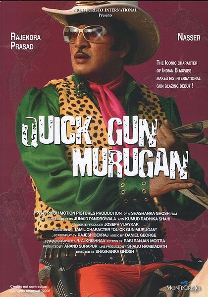 L'affiche du film Quick Gun Murugan