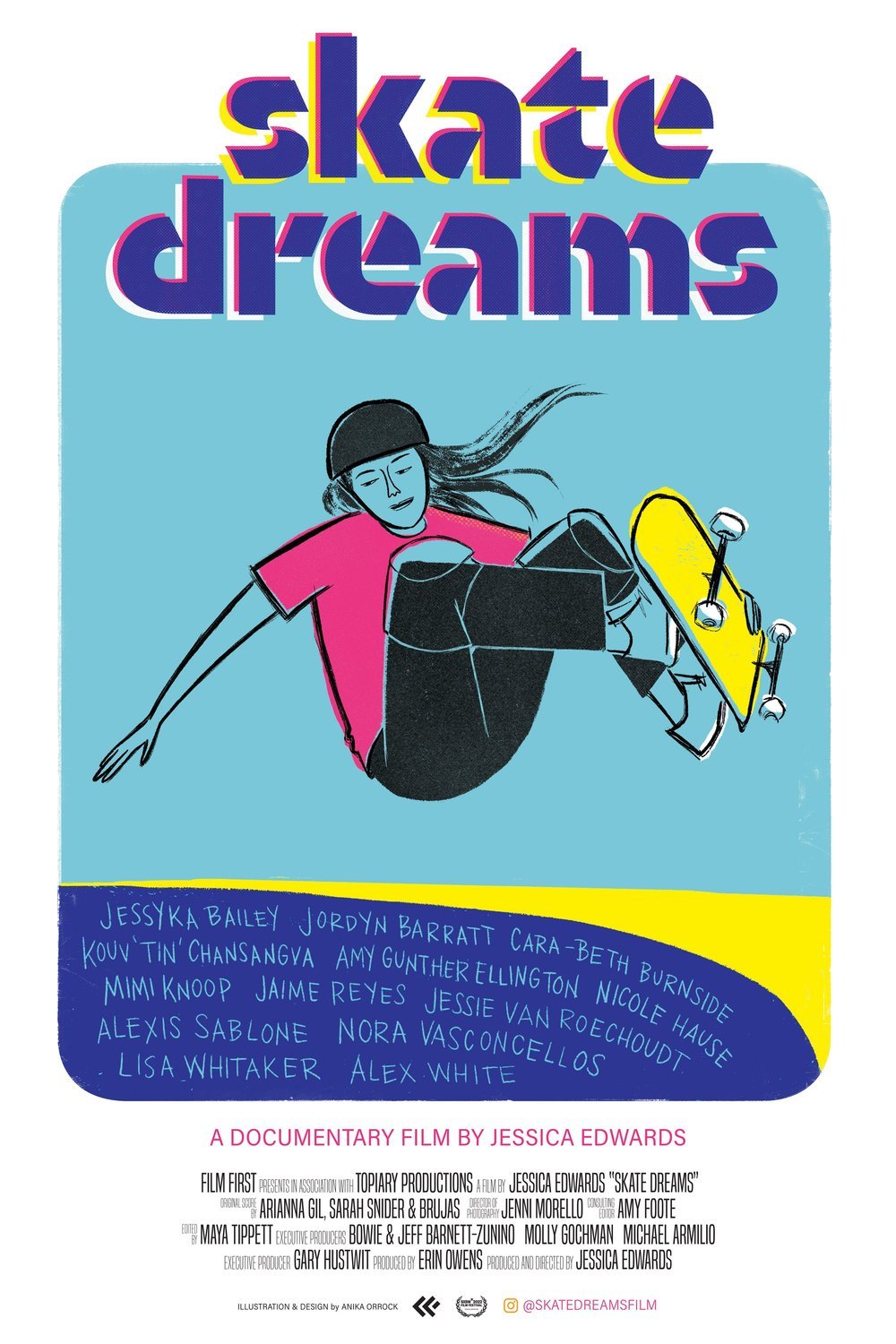 L'affiche du film Skate Dreams