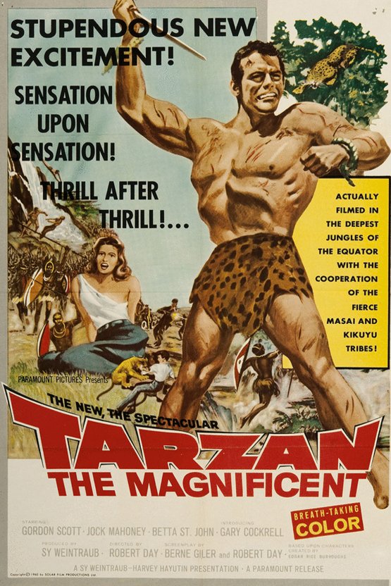 L'affiche du film Tarzan the Magnificent