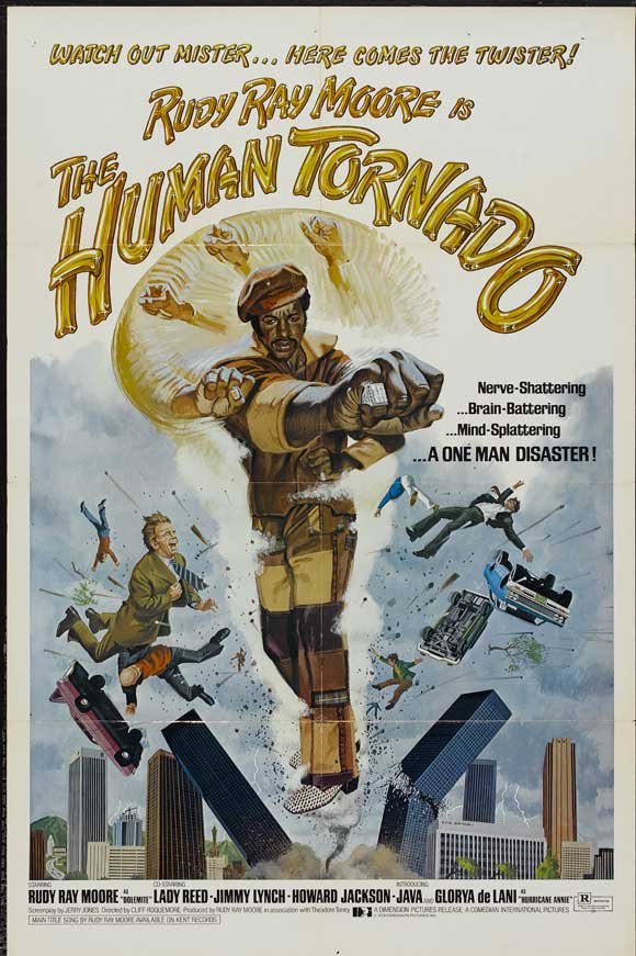 L'affiche du film The Human Tornado