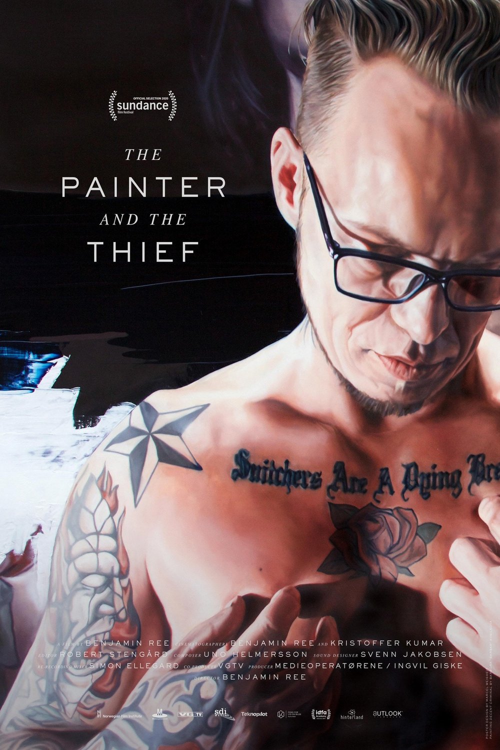 L'affiche du film The Painter and the Thief