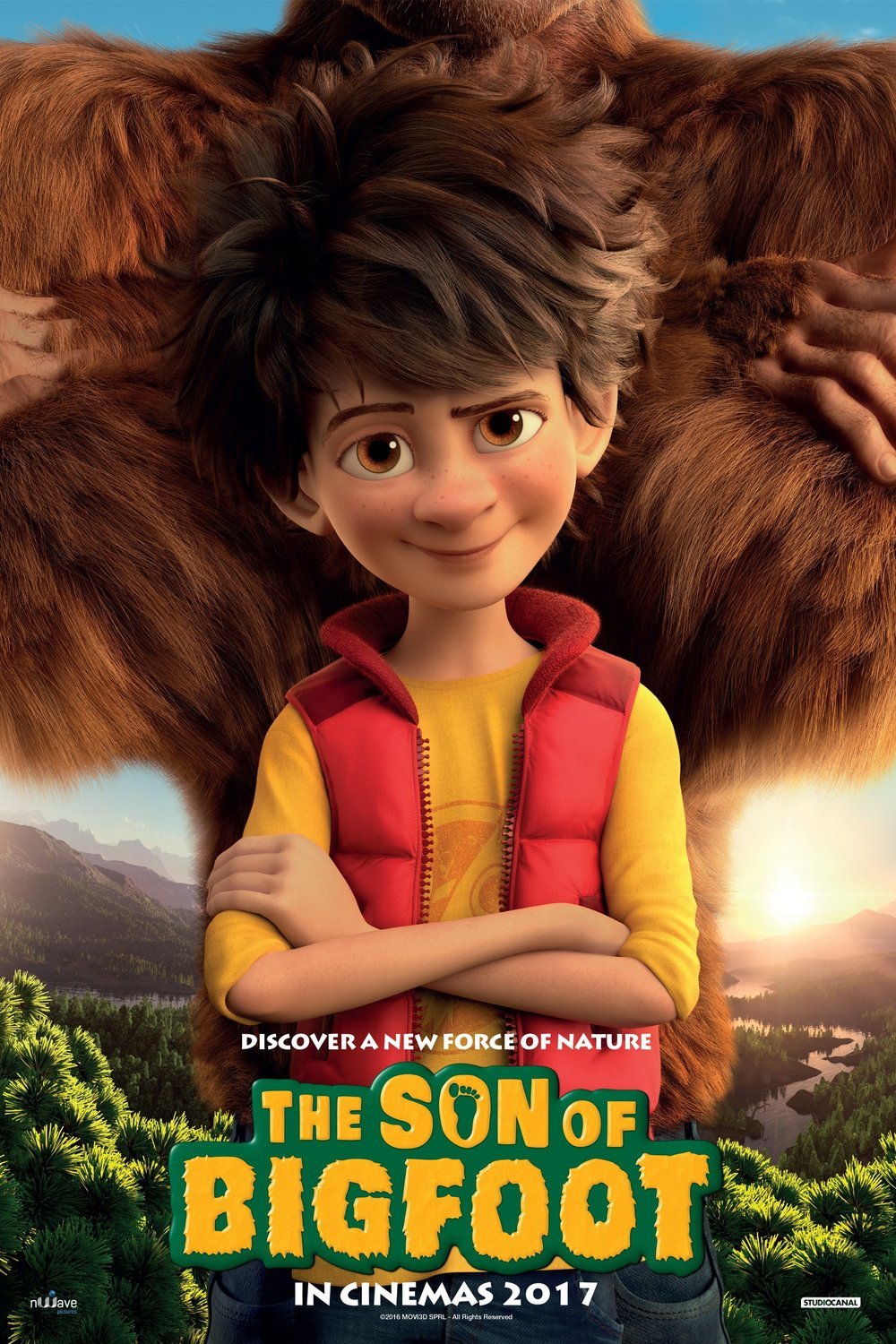L'affiche du film The Son of Bigfoot
