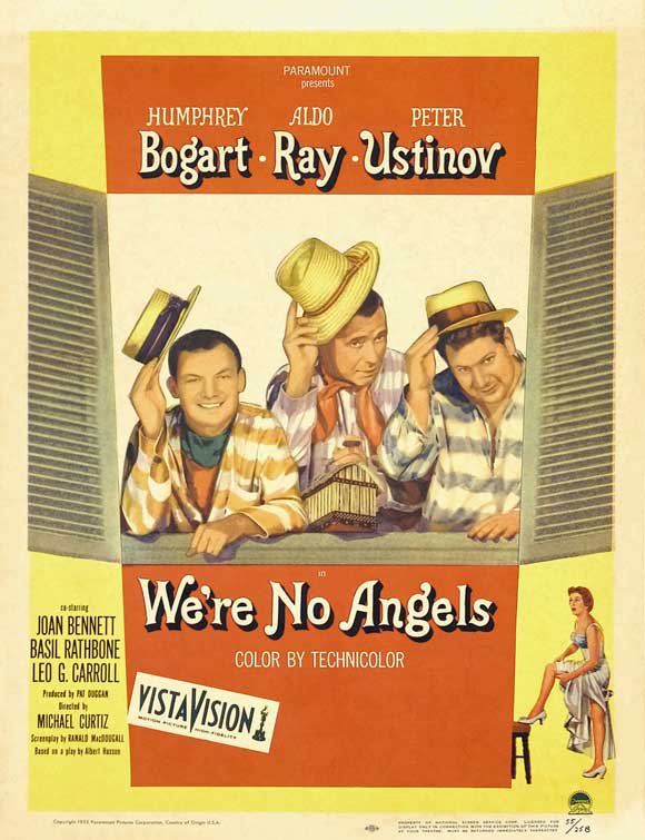 L'affiche du film We're No Angels