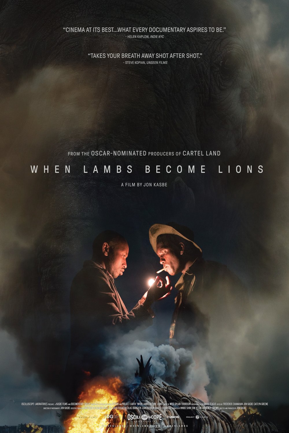 L'affiche du film When Lambs Become Lions