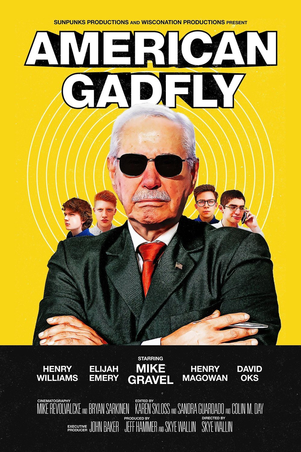 L'affiche du film American Gadfly