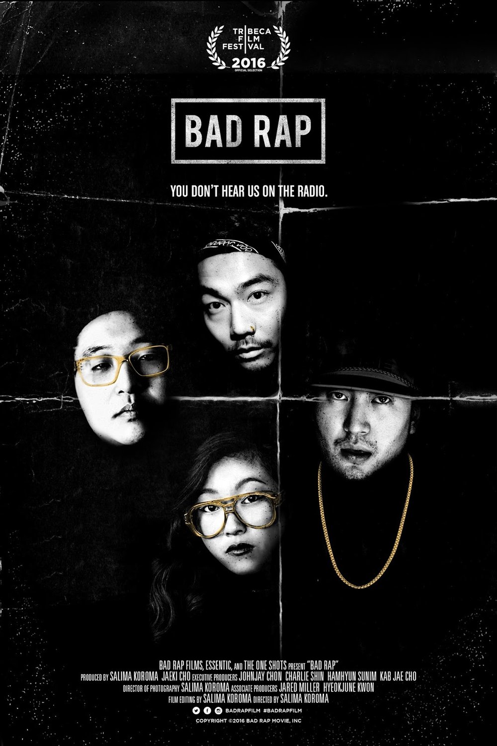 L'affiche du film Bad Rap