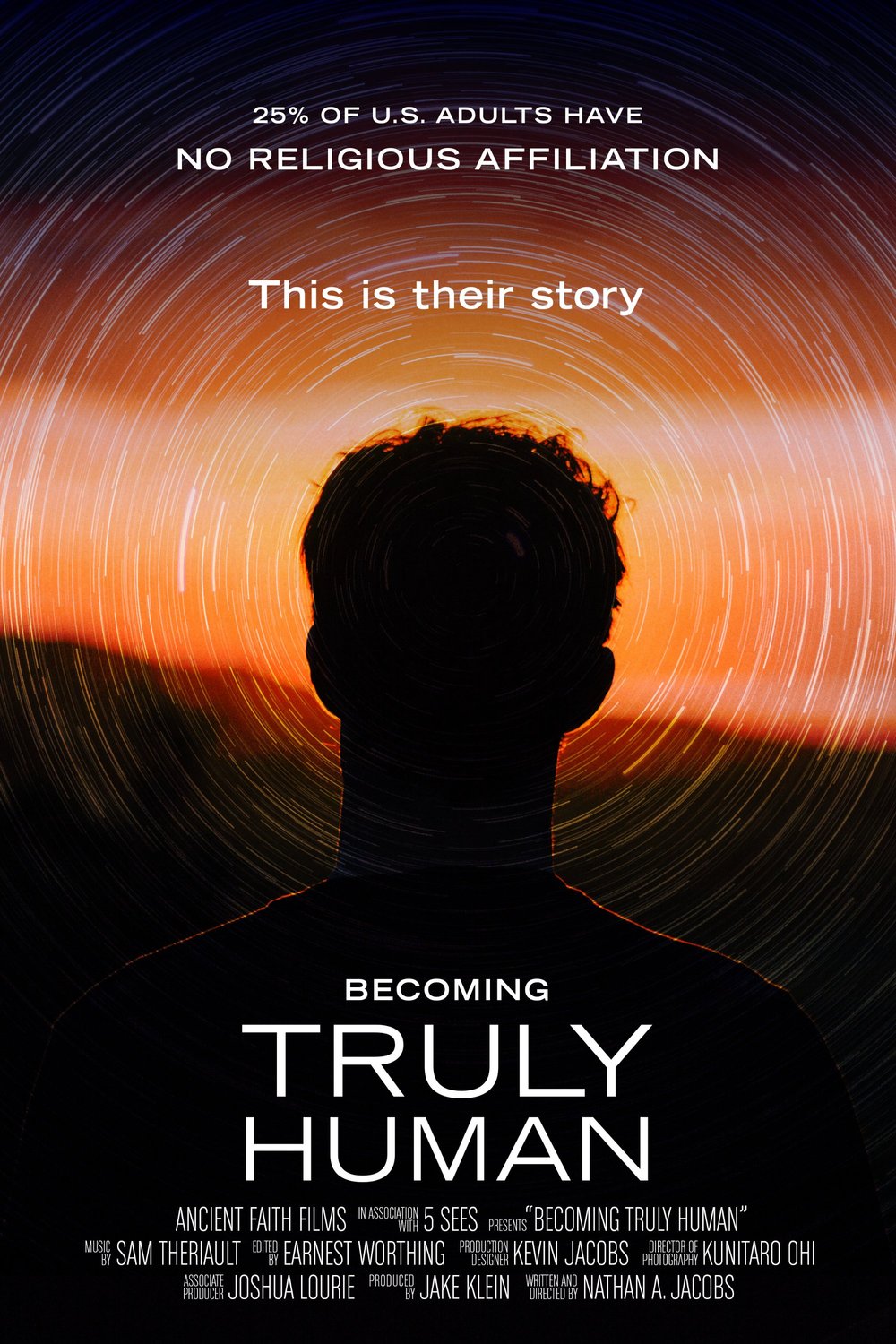 L'affiche du film Becoming Truly Human