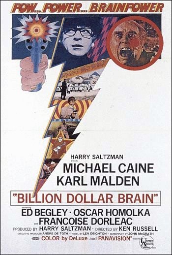 L'affiche du film Billion Dollar Brain
