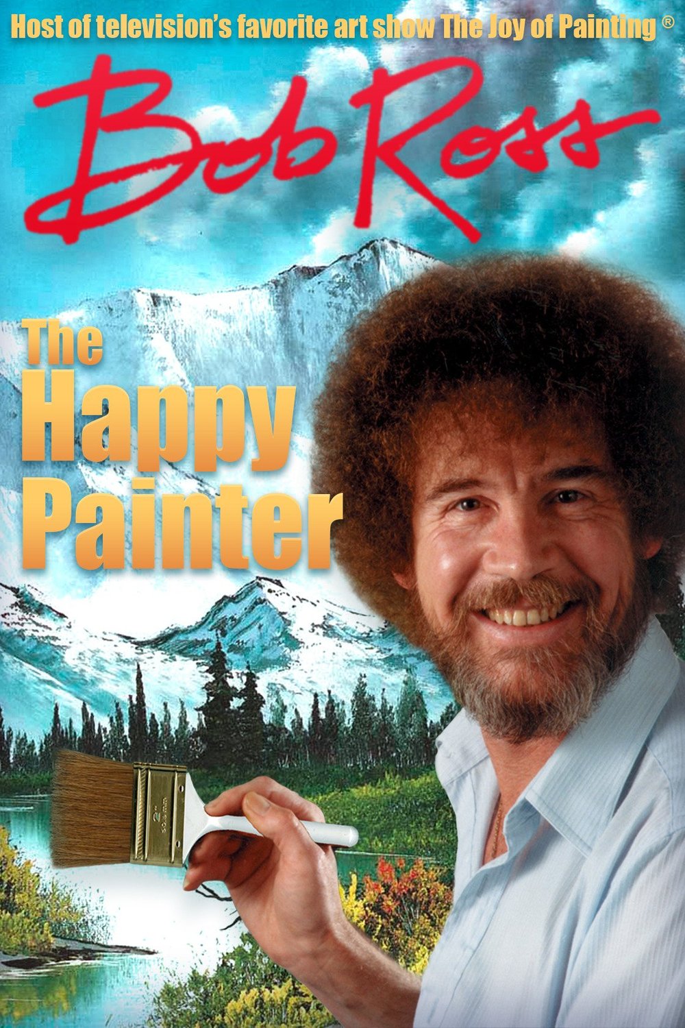 L'affiche du film Bob Ross: The Happy Painter