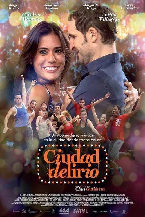 L'affiche originale du film Ciudad Delirio en espagnol