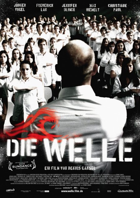 L'affiche originale du film Die Welle en allemand