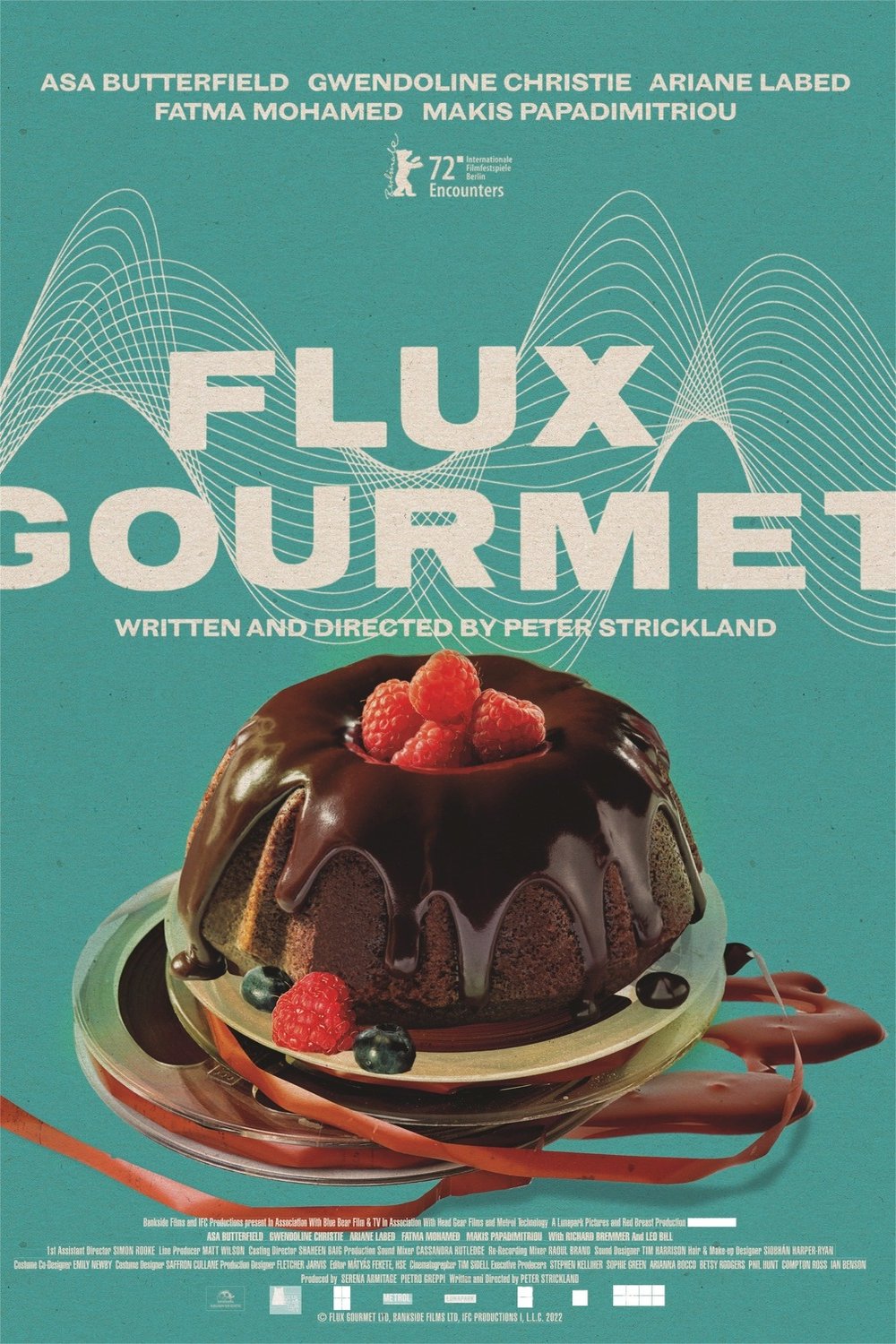 L'affiche du film Flux Gourmet