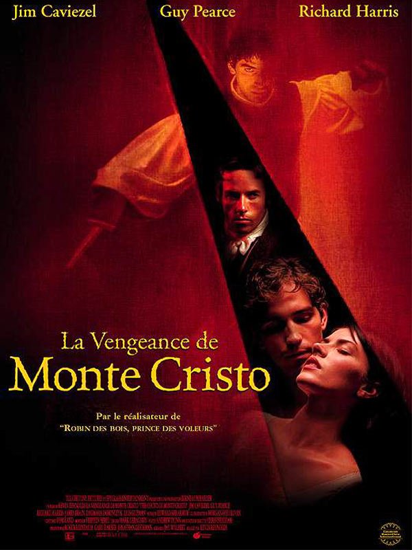 L'affiche du film Le comte de Monte-Cristo