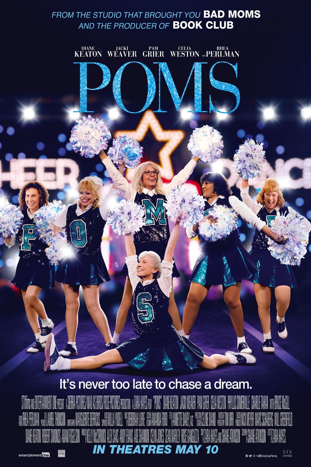 L'affiche du film Poms