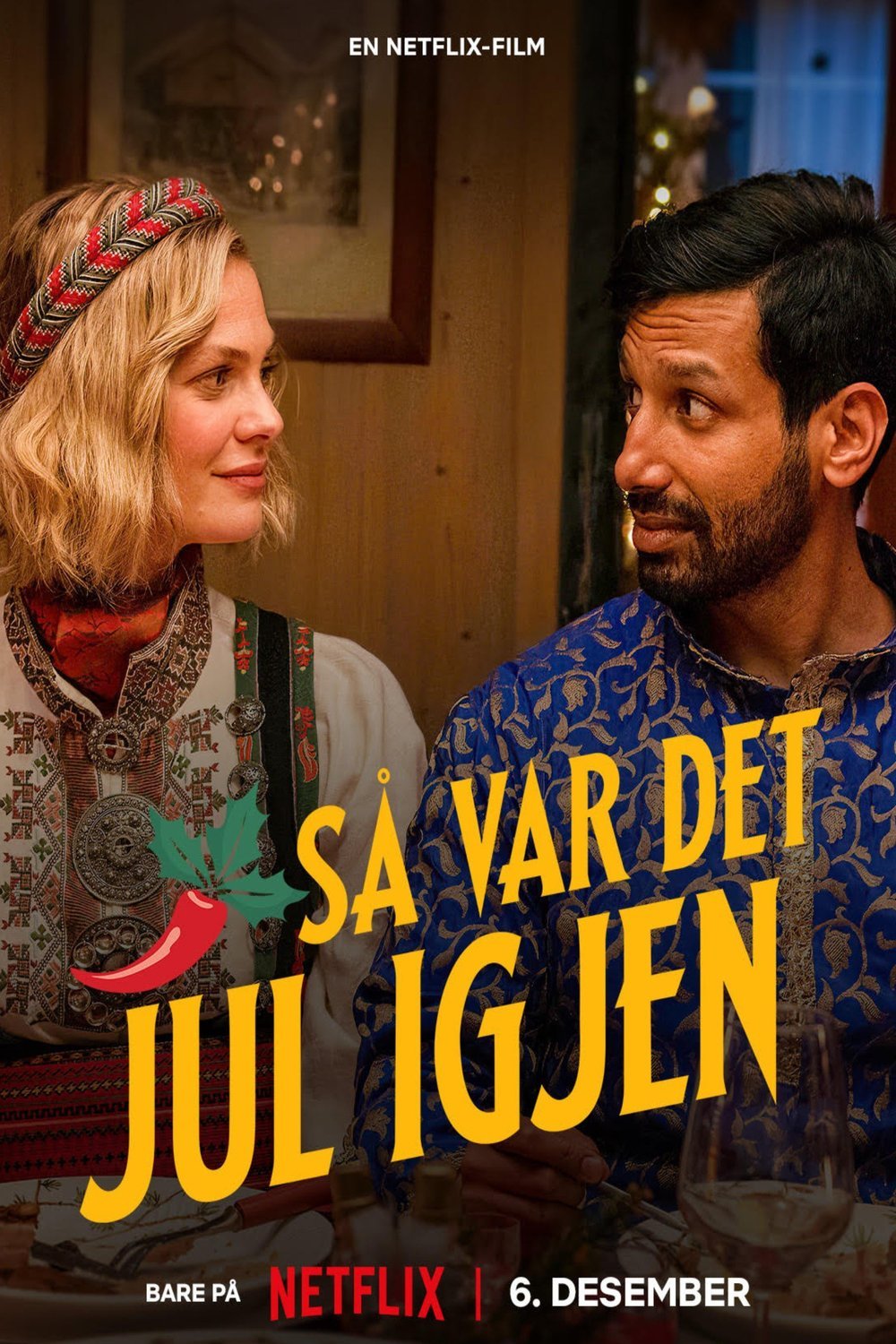 Norwegian poster of the movie Så var det jul igjen