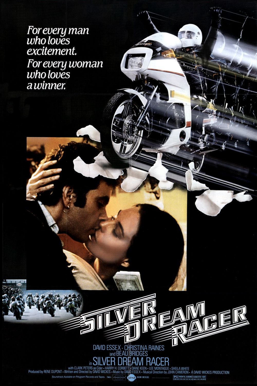 L'affiche du film Silver Dream Racer