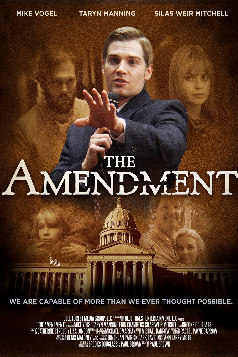 L'affiche originale du film The Amendment en anglais