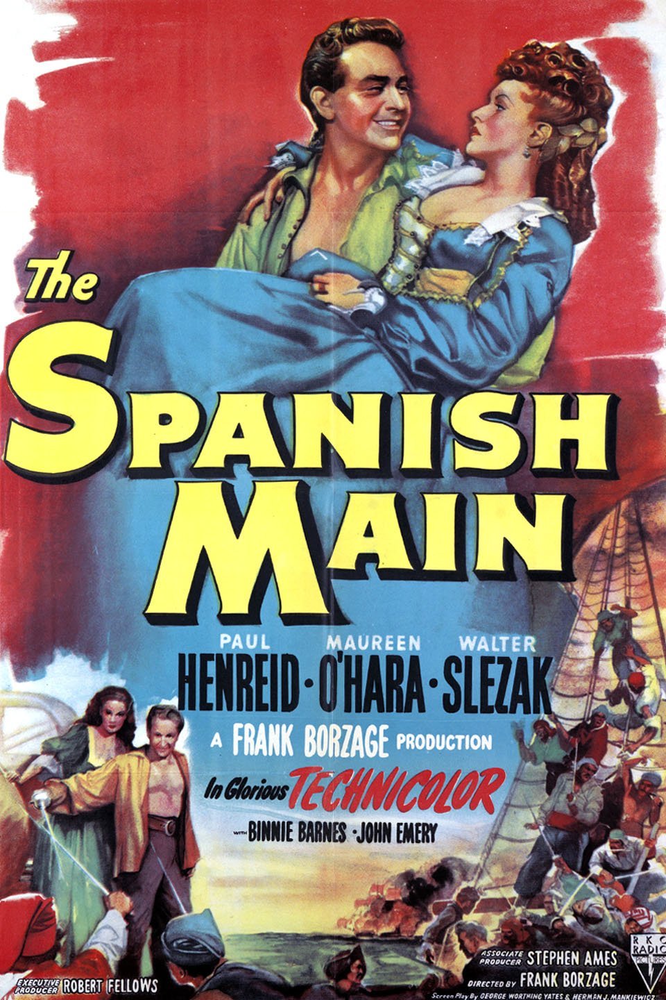 L'affiche du film The Spanish Main