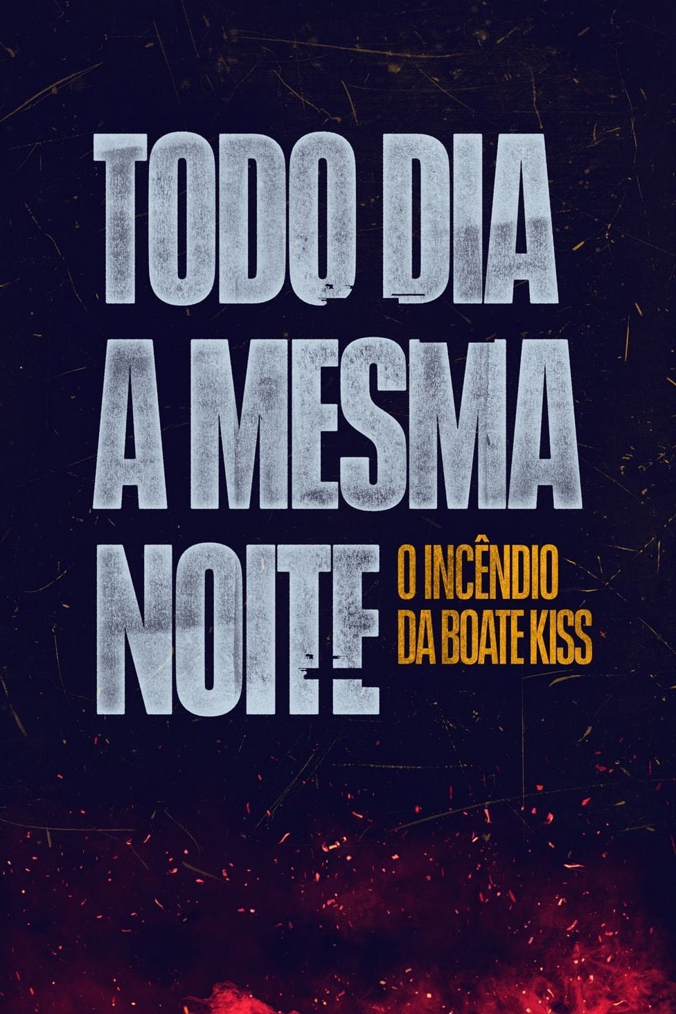 L'affiche originale du film Todo Dia a Mesma Noite en portugais