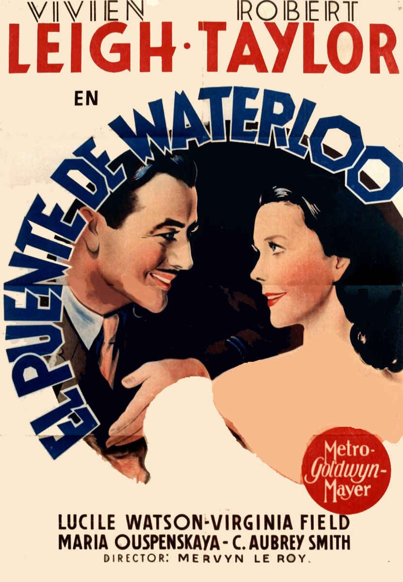L'affiche du film Waterloo Bridge