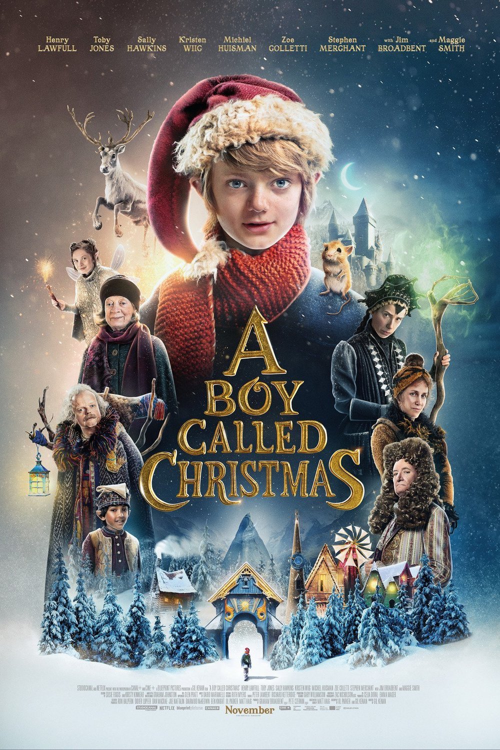L'affiche du film A Boy Called Christmas