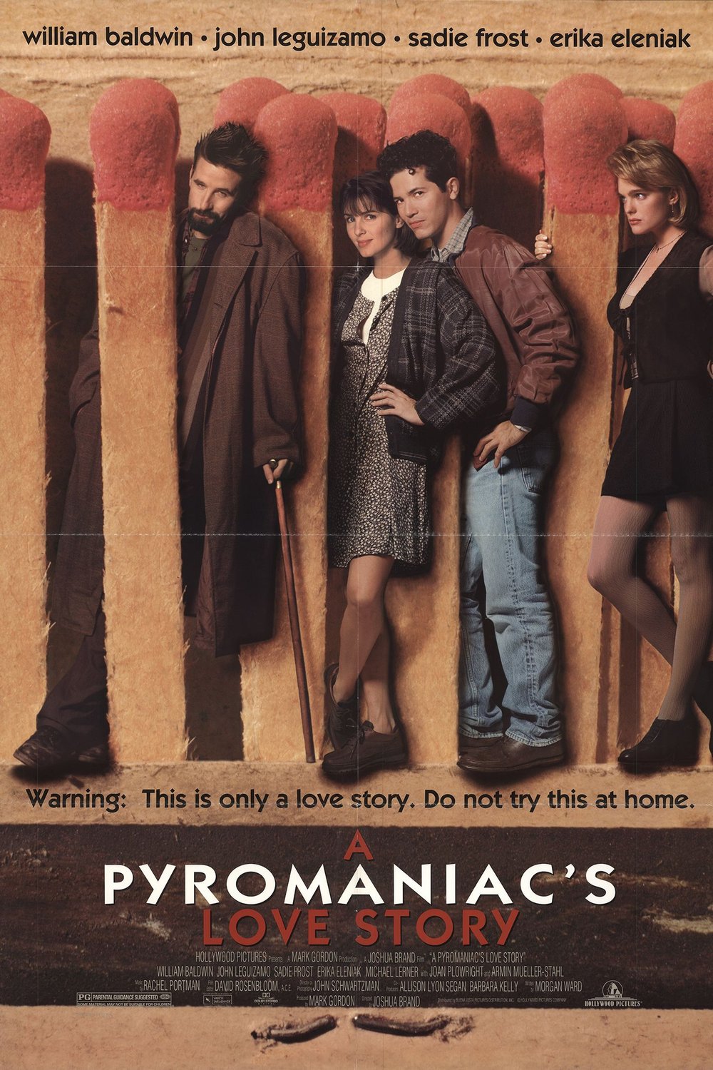L'affiche du film A Pyromaniac's Love Story