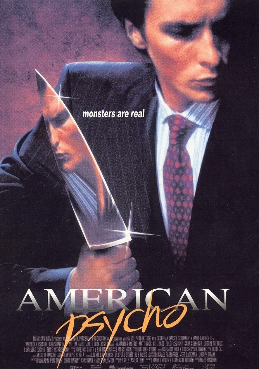 L'affiche du film American Psycho