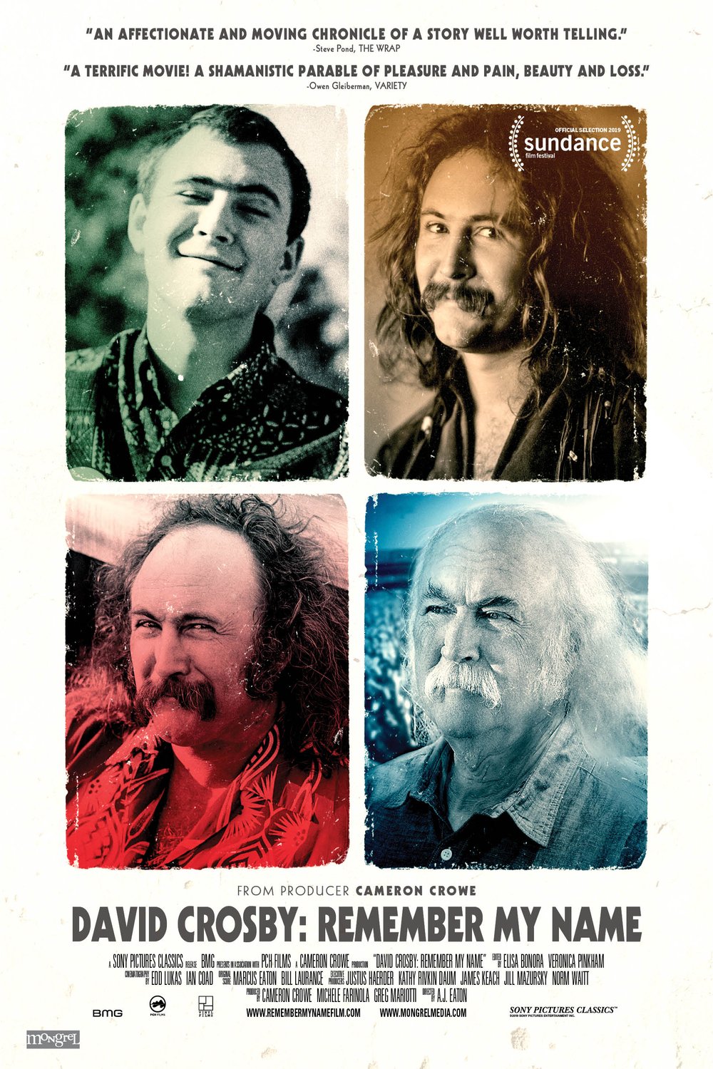 Poster of the movie David Crosby: Remember My Name