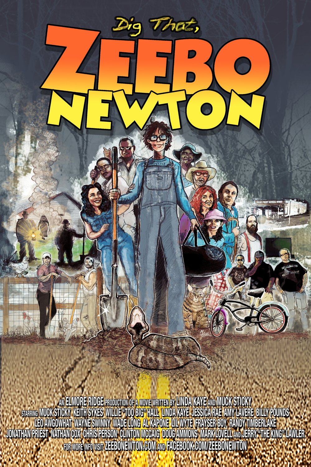 L'affiche du film Dig That, Zeebo Newton