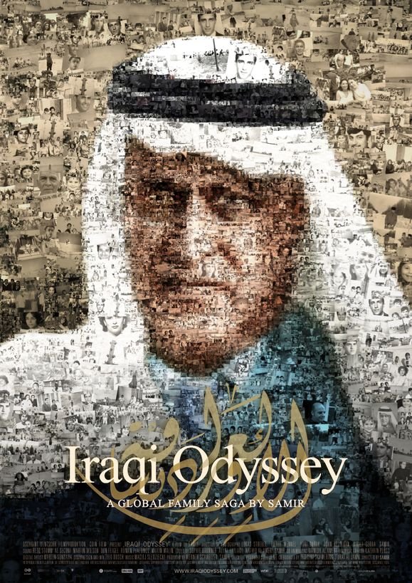 L'affiche originale du film Iraqi Odyssey en arabe