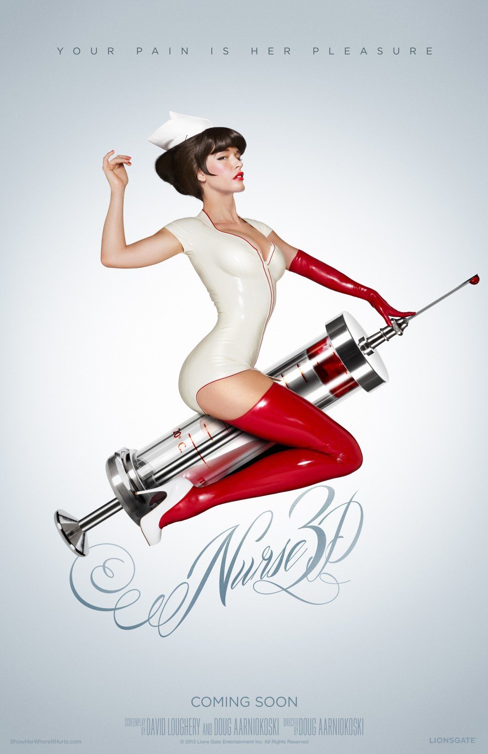 L'affiche du film Nurse 3D