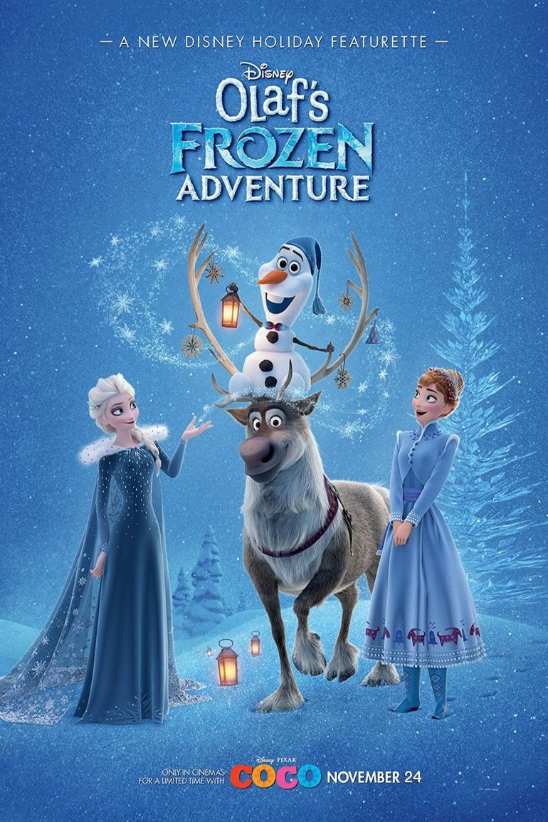 L'affiche du film L'Aventure givrée d'Olaf
