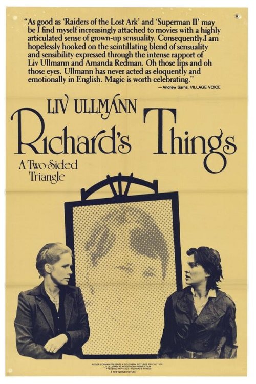 L'affiche du film Richard's Things
