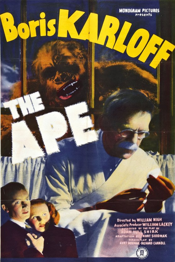 L'affiche du film The Ape