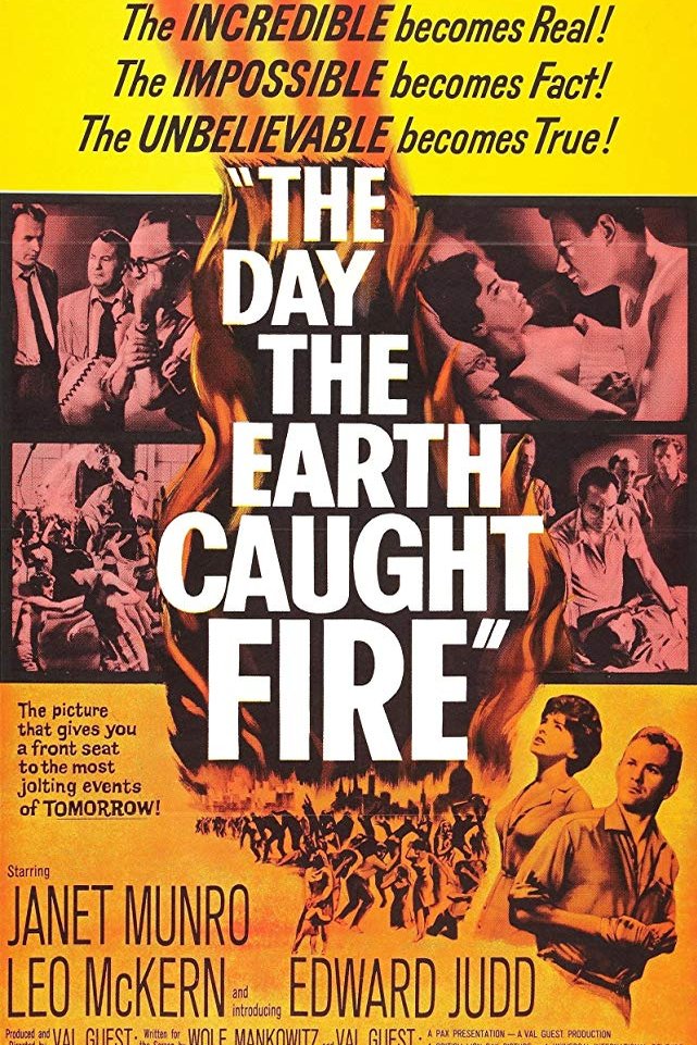 L'affiche du film The Day the Earth Caught Fire