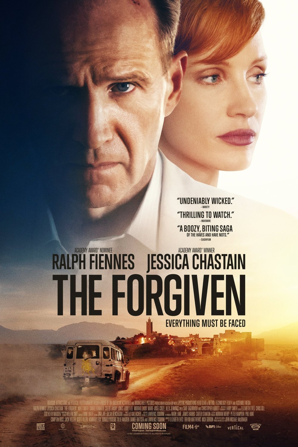 L'affiche du film The Forgiven