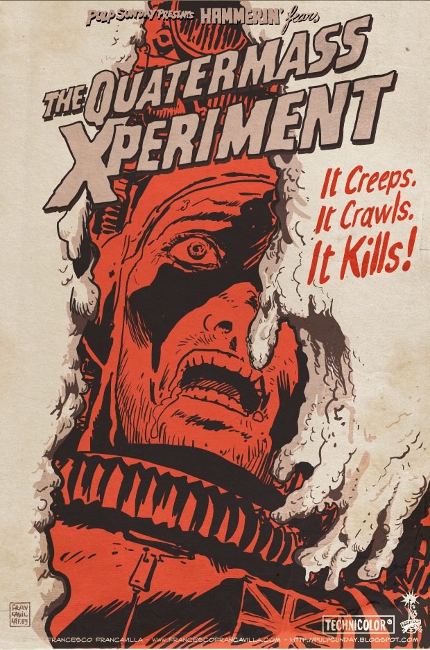 L'affiche du film The Quatermass Xperiment