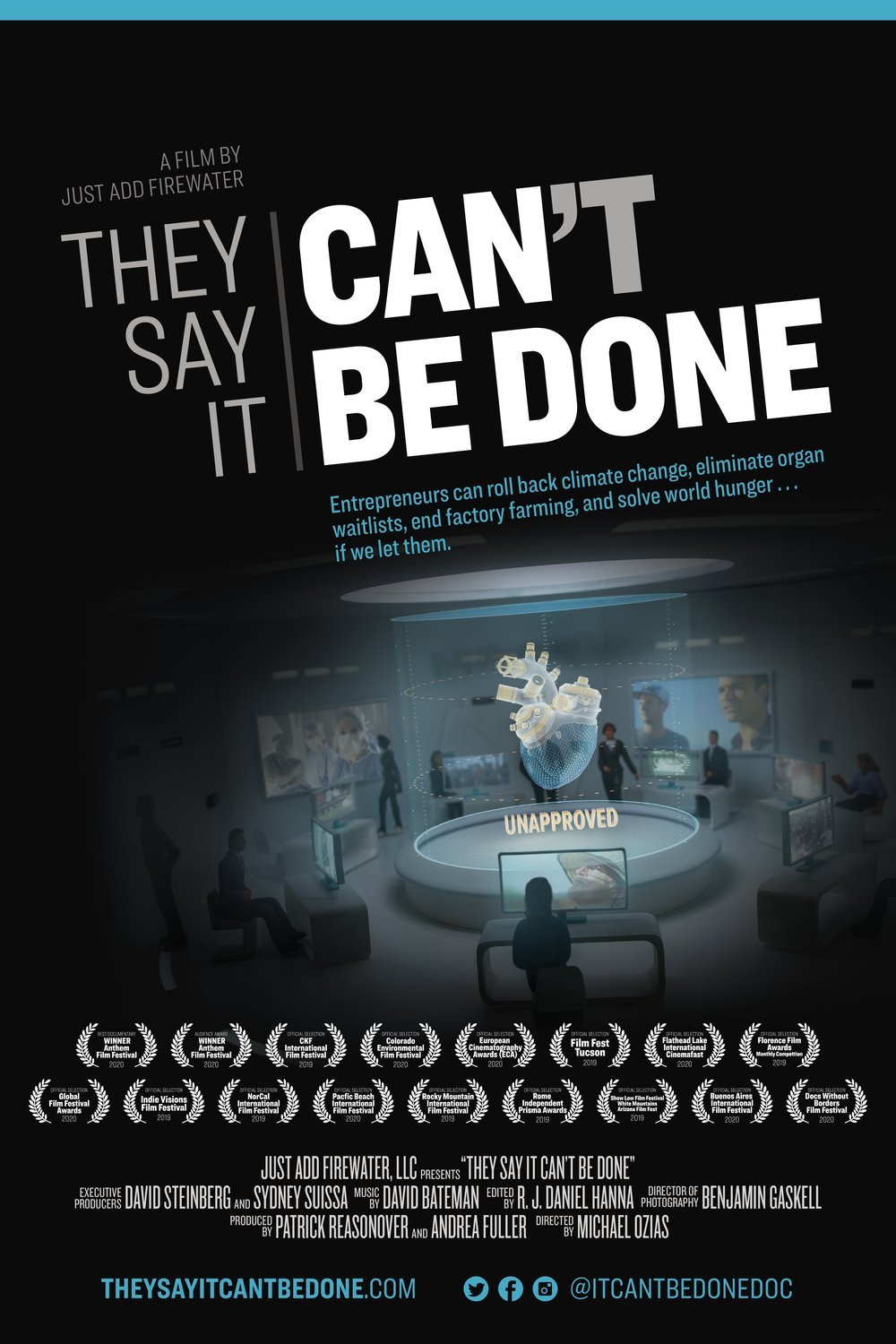 Poster of the movie They Say It Can't Be Done