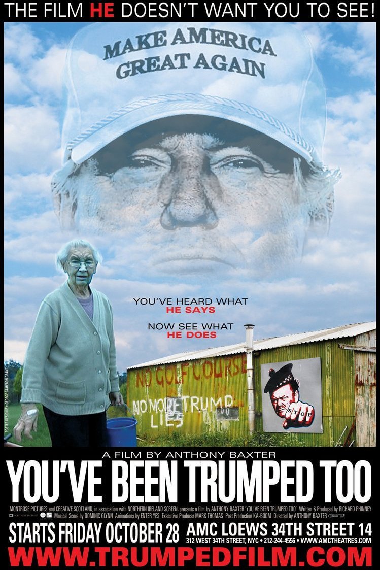 L'affiche du film You've Been Trumped Too