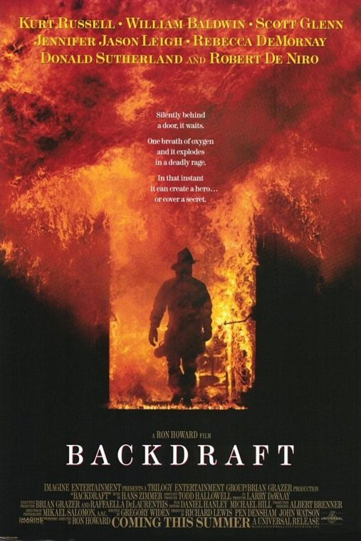 L'affiche du film Backdraft