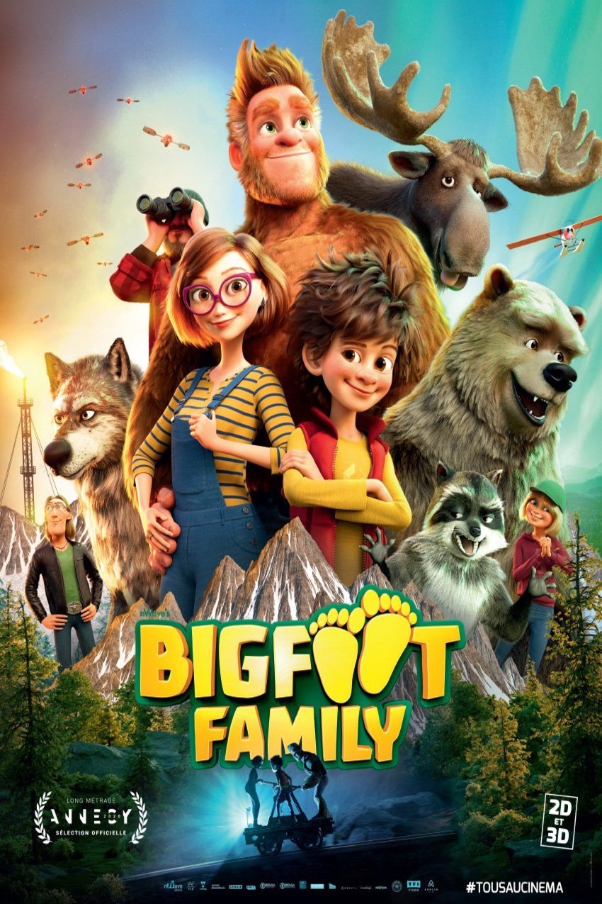 L'affiche du film Bigfoot Family