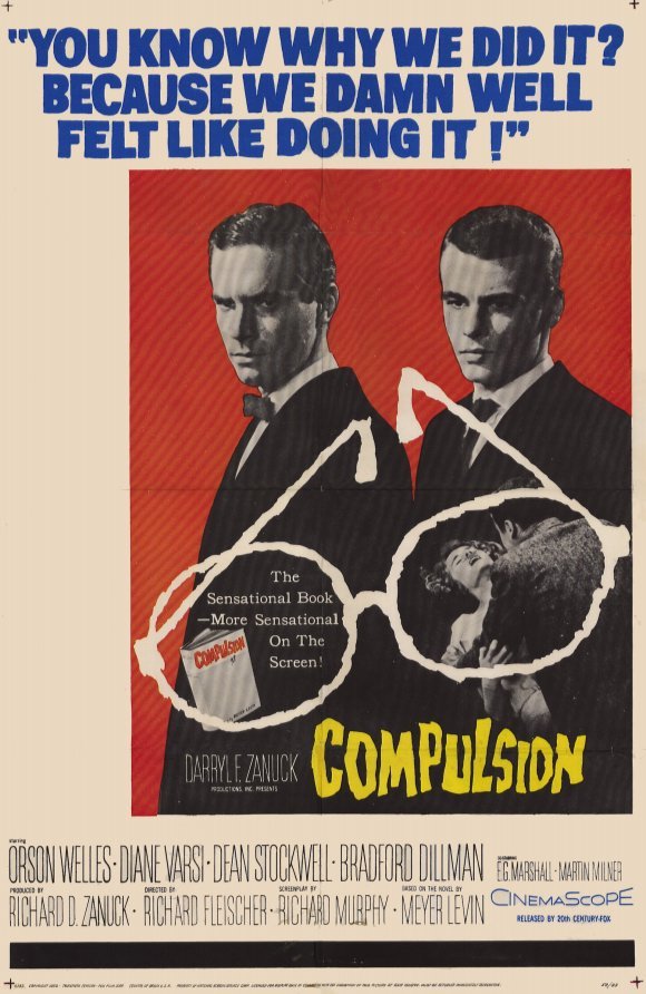 L'affiche du film Compulsion