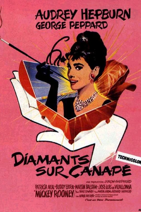 L'affiche du film Diamants sur canapé