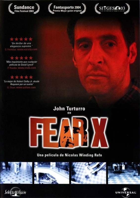L'affiche du film Fear X