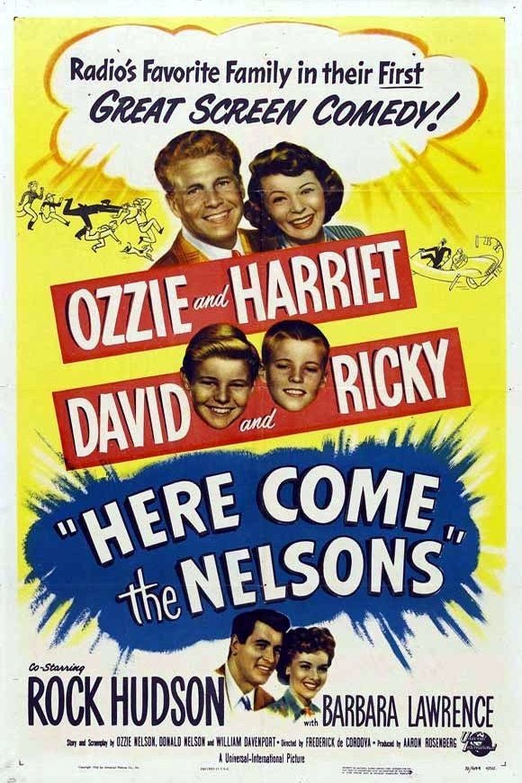 L'affiche du film Here Come the Nelsons