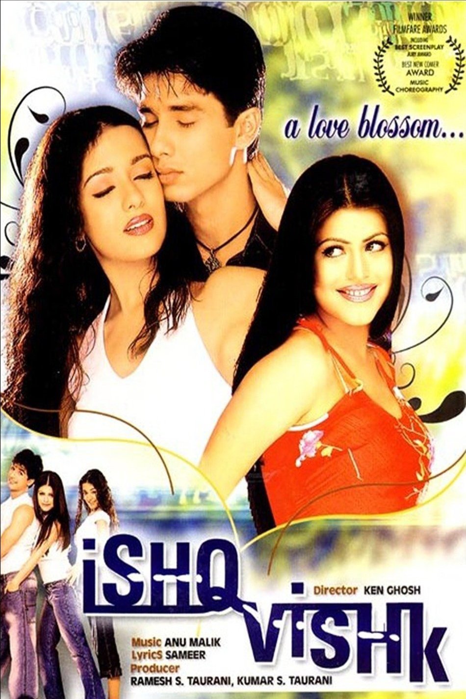 L'affiche originale du film Ishq Vishk en Hindi