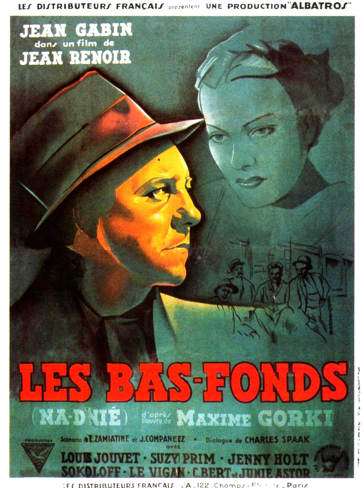 L'affiche du film Les Bas-fonds