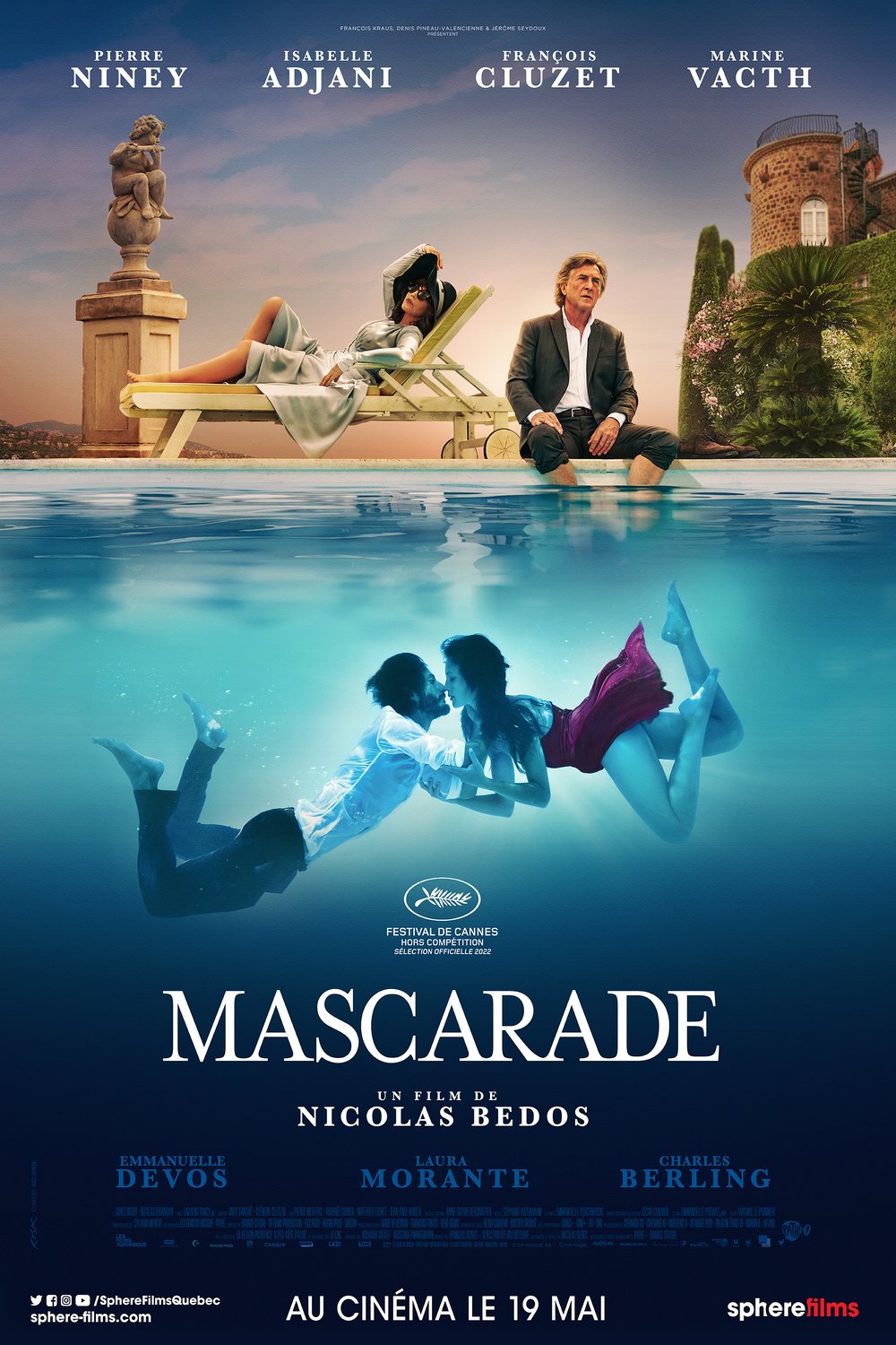 L'affiche du film Mascarade